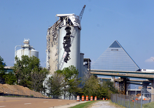 Lonestar silo demolition by joespake